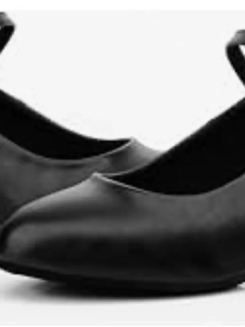 Classic Black Mary Jane Heel - Women's Elegant Character Shoe - Picture 2 of 5
